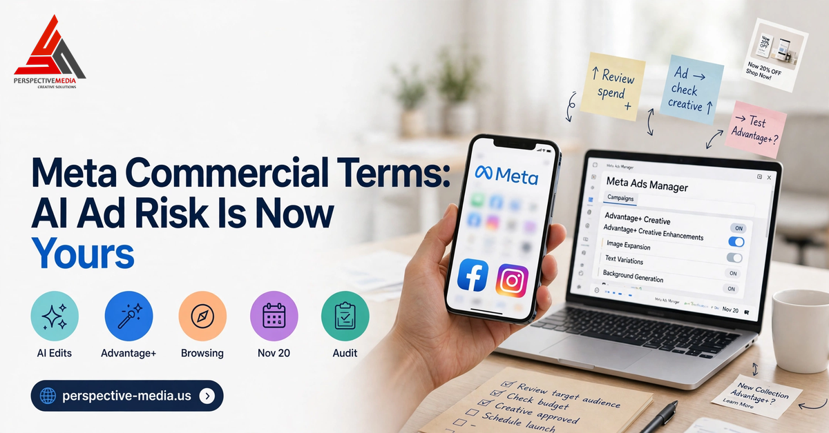 Meta Commercial Terms and AI Features: What US Advertisers Must Audit Before November 20