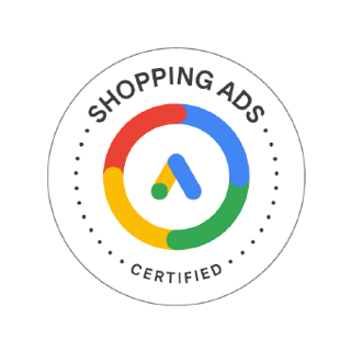 AI-Powered Shopping Ads historical certification badge